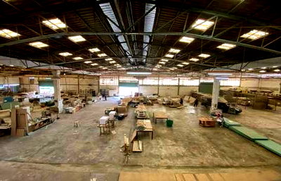 Factory for sale Dhonburi Rajabhat University Samut Prakan Campus : Factory for sale in Bang Phli, Samut Prakan, 3 rai, purple map
