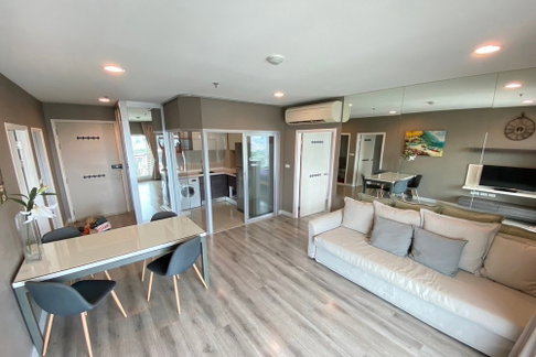 For Rent !! high floor 22+, Closed kitchen, Fixed parking! Code C20221200155....Centric Sathorn-St. Louis, 2 bed, 2 bath, furnished, ready to move in