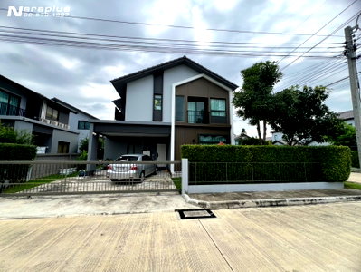 ขายบ้านเดี่ยว : 68111118 : ขายบ้านเดี่ยว 2 ชั้น 4 ห้องนอน หลังมุม บนเนื้อที่ขนาด 53.7 ตารางวา โครงการ อณาสิริ ชัยพฤกษ์-วงแหวน บางบัวทอง นนทบุรี