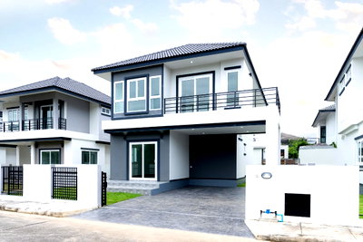 บ้านเดี่ยว ม.พายัพวิทยาเขตแก้วนวรัฐ : ขายบ้านเดี่ยว 2 ชั้น พื้นที่ใช้สอย 150  ตรม. เริ่มต้น 4.xxล้าน ทำเลใกล้เมือง