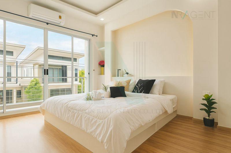 รูป 📌 ขายบ้านเดี่ยว โครงการ มอตโต้ กาญจนาภิเษก-พระราม 2 2 ชั้น 3 ห้องนอน 3 ห้องน้ำ - รูปที่ 7/8
