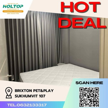 #Z3231💥 191168 🔥Condo for rent: BRIXTON Pet & Play Sukhumvit 107