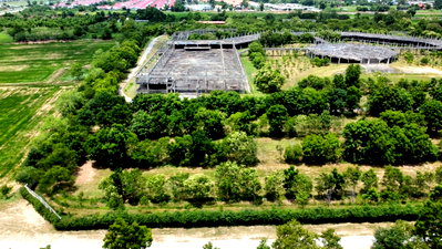 Land for sale Phitsanulok Airport : Land for sale, 57 rai, located on Phitsanulok Bypass Road, near the airport. Elevated land filled up to 3 meters. Price: 150 million baht
