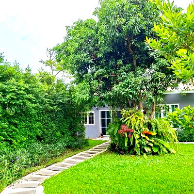 บ้านเดี่ยวให้เช่า : รร.วัดหัวสำโรง 1.6 กม. ให้เช่าบ้านรีสอร์ทสุดหรู แปลงยาว ฉะเชิงเทรา พร้อมพื้นที่สวนขนาดเล็ก 300 ตร.วา. 900 ตร.ม. จัดเต็มเฟอร์ฯ