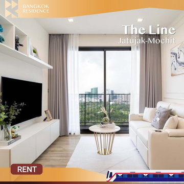 แรร์! The Line Jatujak-Mochit 🌃 ยูนิตใหญ่แต่งสวย ชั้นสูง เฟอร์ครบ 🛏️ ใกล้ BTS หมอชิต 