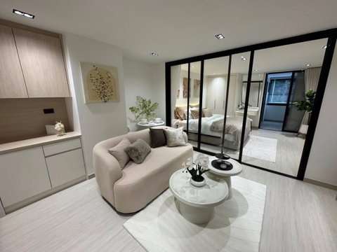 ขาย ศรีธนาคอนโด 2 1 ห้องนอน 1ห้องน้ำ 38 ตร.ม. ชั้น 3 วิวสวน (ID:1240CS)