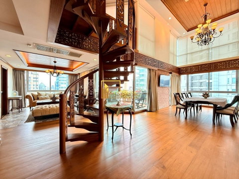 The Rajdamri | Unique 3 Bed Duplex Condo in Prime Location - BR60776CD