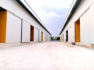 Factory for rent Rama 2 Road : 3.7 km. from BTS Talat Phlu Warehouse for rent in a new style ChomThong Rama 2 area Room B1 195 sq.