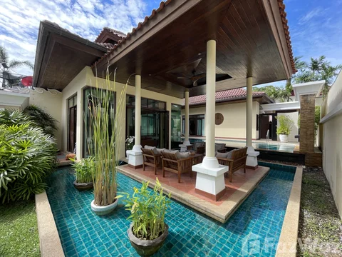 วิลล่าให้เช่า 3 ห้องนอน ในโครงการ โอเชี่ยน ปาล์ม บางเทา 5887567