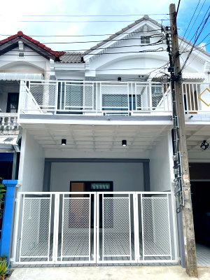 ทาวน์โฮม ถนนราชพฤกษ์ : ฟรีโอน! ทาวน์เฮ้าส์ 2 ชั้น ราชพฤกษ์วิลล่า รัตนาธิเบศร์ | ตรงข้าม MEGA HOME | ใกล้ BTS/Westgate | 1.99 ลบ.