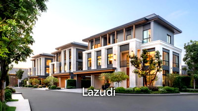 ขายบ้านเดี่ยว : บ้านเดี่ยว5ห้องนอน 3ชั้น โครงการ CINQUIÈME กรุงเทพกรีฑา