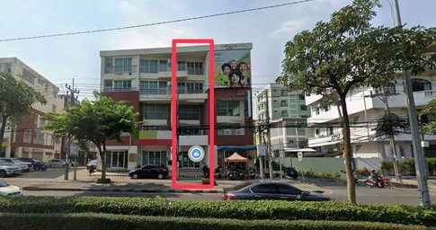 ขายอาคารพาณิชย์-พักอาศัย 4 ชั้น (มีชั้นลอย)  ในโครงการทาวน์โฮม ทองปาน 1(ท่าข้าม 8)