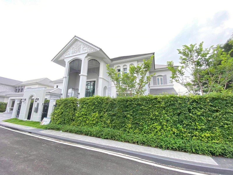 บ้านเดี่ยวให้เช่า : LB081 บ้านเดี่ยวแต่งครบพร้อมอยู่ เหมาะกับครอบครัวขนาดใหญ่ โครงการ Perfect Masterpiece Rama 9 – Krungthep Kreetha