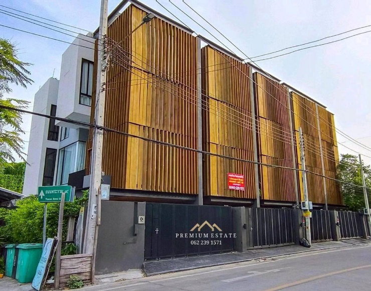 รูป 📍ขายด่วน!! ทาวน์โฮมหรู 3.5 ชั้น ทำเลทอง พระรามเก้า 55  โครงการซิกเนเจอร์ เออเบิร์น แอล - รูปที่ 2/18
