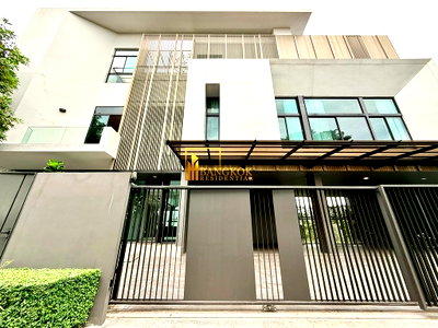 บ้านเดี่ยวให้เช่า : Nantawan Rama 9 | Luxurious 5 Bedroom House For Rent - BR27829SH