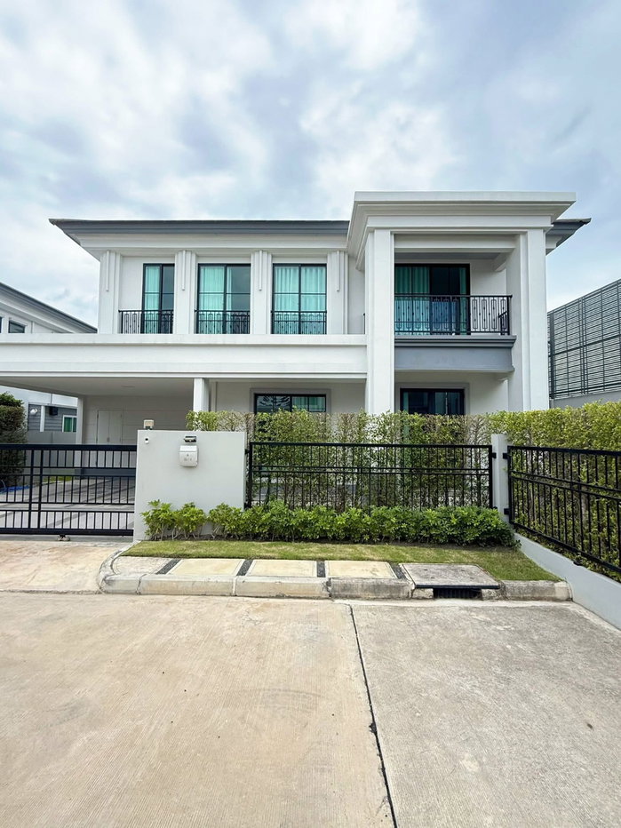 รูป  บ้านเดี่ยวหลังมุม!! เศรษฐสิริเสรีไทย130ให้เช่า 130,000/ เดือน - รูปที่ 1/13