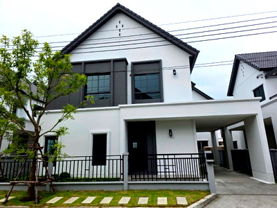 บ้านเดี่ยว สมุทรปราการ : LB086 บ้านเดี่ยวโครงการ Centro Bangna (เซนโทร บางนา) ติดเมกา บางนา