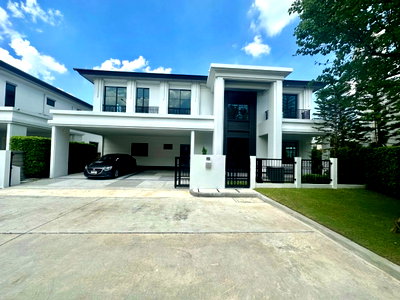 เช่าบ้านเดี่ยว ถนนกิ่งแก้ว : DLH-0030 ให้เช่า บ้าน เศรษฐสิริ บางนา - สุวรรณภูมิ (Setthasiri Bangna - Suvarnabhumi) พร้อมเข้าอยู่ โทรด่วน 0638692663 LineID@897iyzll