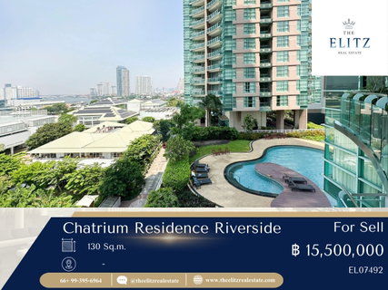 ✨ Chatrium Residence Riverside คอนโดคุณภาพ พร้อมบริการระดับโรงแรม ห้องตกแต่งสวย เฟอร์ครบ พร้อมอยู่ 💕