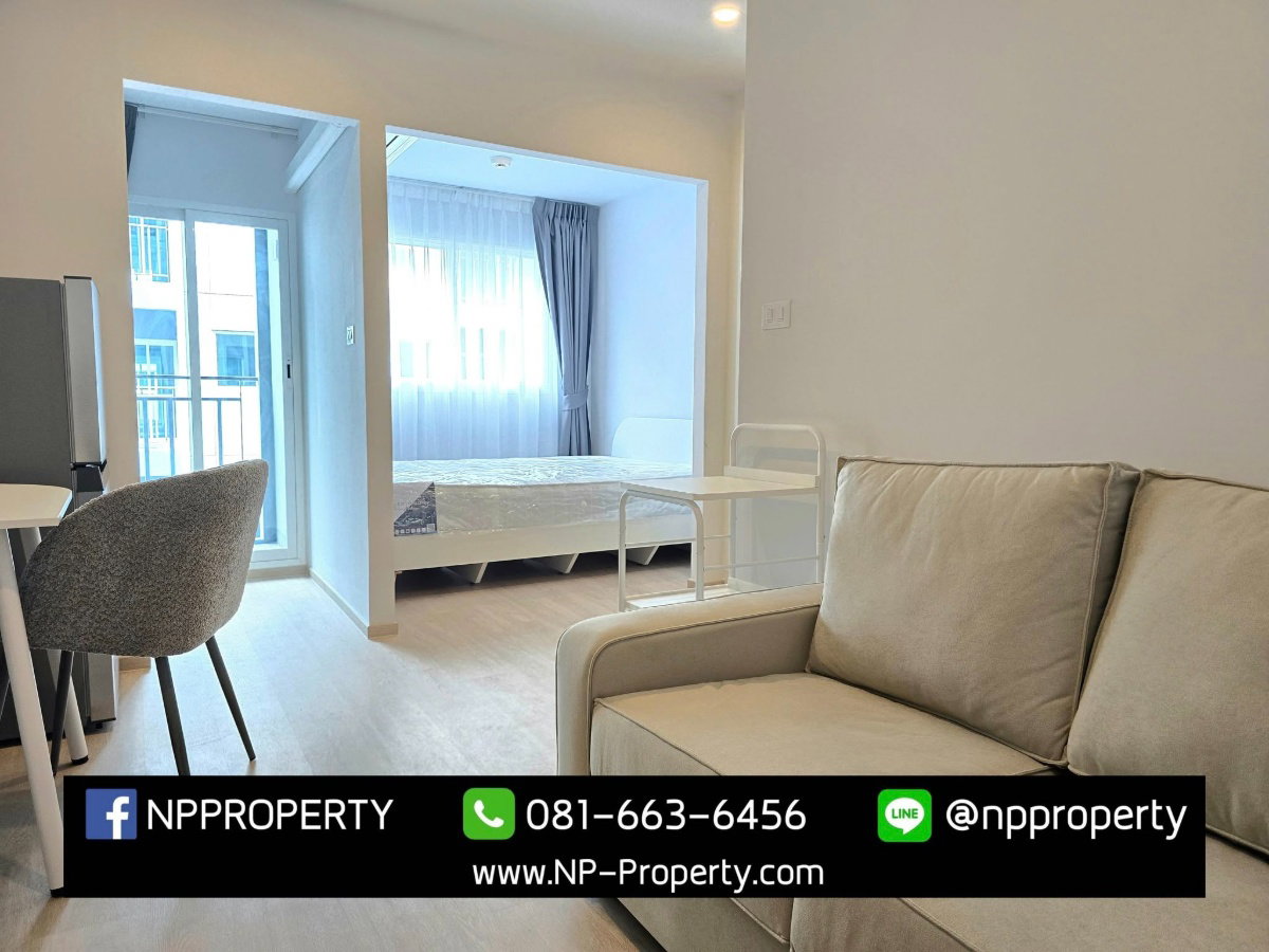 รูป ✨ ห้องใหม่พร้อมเข้าอยู่ ไม่ต้องรอ! ✨ คอนโด Earn Amata อมตะนคร 🏢 ตึก B2 ชั้น 6 - รูปที่ 3/18