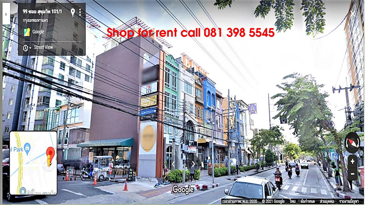 รูป ให้เช่าตึกแถวริมถนน สุขุมวิท 101/1 หลัง True Digital Park แหล่งต่างชาติพักอาศัย กำลังซื้อสูง - รูปที่ 4/7