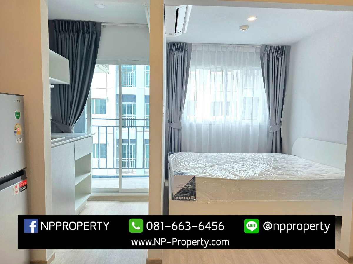 รูป ✨ ห้องใหม่พร้อมเข้าอยู่ ไม่ต้องรอ! ✨ คอนโด Earn Amata อมตะนคร 🏢 ตึก B2 ชั้น 6 - รูปที่ 8/18