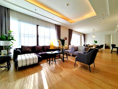 Apartment building for rent Srinakharinwirot University Prasanmit Campus : Stunning 3 Bedroom Duplex Apartment in Thonglor Location - BR20783AP