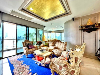 คอนโดให้เช่า : The Lakes | Elegant 3 Bedroom Luxury Condo in Asoke Area - BR18882CD