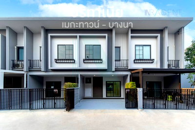 Townhouses for sale Suwannaphum International Airport : 📌 For Sell Town house BRITANIA MEGA TOWN BANGNA 2-story 2 bedroom 3 bathroom