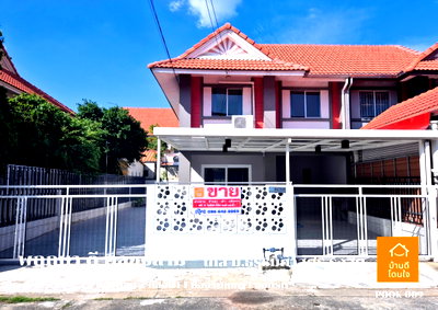 ขายทาวน์โฮม : ลดราคาพิเศษ!! บ้านแฝด พฤกษา ดี คลองสาม (39.2 ตรว.) 3 นอน 2 น้ำ 1 ห้องนั่งเล่น 2 จอดรถ รีโนเวทใหม่ ++ขายถูกมาก 2.89 ล้าน ++ (จาก 3.19 ล้าน)