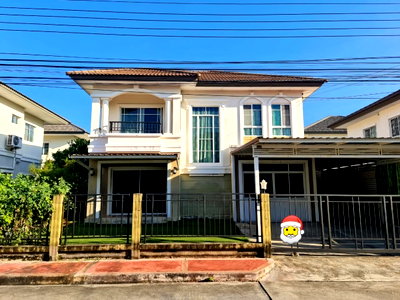 บ้านเดี่ยวให้เช่า : 🔑 ให้เช่า บ้านเดี่ยว 2 ชั้น – ภัสสร 28 กิ่งแก้ว-หนามแดง 4 ห้องนอน 2 ห้องน้ำ เฟอร์นิเจอร์ครบ พร้อม Built-in ใกล้ เมกา บางนา 