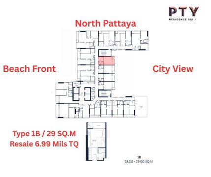 PTY Residence Sai 1 – Condo for Sale (Thai Quota)