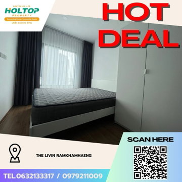 #Z3349💥 261168🔥 Condo for rent: The Livin Ramkhamhaeng