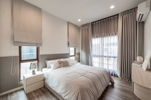 LB100 บ้านเดี่ยวหลังมุม โครงการ Burasiri Krungthep Kreetha