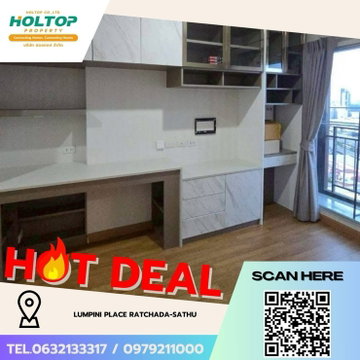 #Z3341💥 251168 🔥 Condo for sale: Lumpini Place Ratchada-Sathu