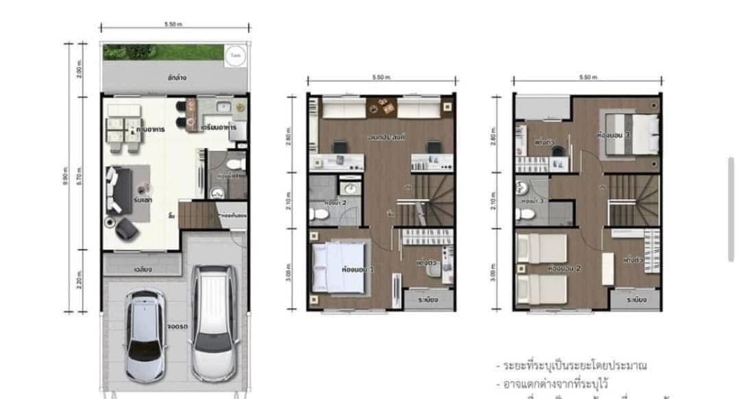 รูป 🌟ให้เช่าทาวน์โฮม 3 ชั้น บ้านลุมพินี ทาวน์เพลส สุขุมวิท–ศรีนครินทร์ 3 ห้องนอน 4 ห้องน้ำ ใกล้ BTS สำโรง เดินทางสะดวก - รูปที่ 12/12