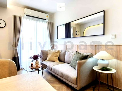Condos for rent : ▚ LD225ツ For Rent Chapter Thonglor 25 ⭐1 Bed, Stunning Interior! [Chic Boutique] Herringbone Floor, Open View
