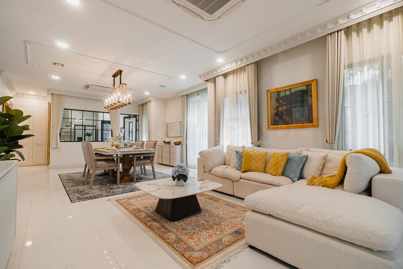 ขายบ้านเดี่ยว : Nantawan Rama 9 - New Krungthep Kreetha 4 bedrooms, for sale