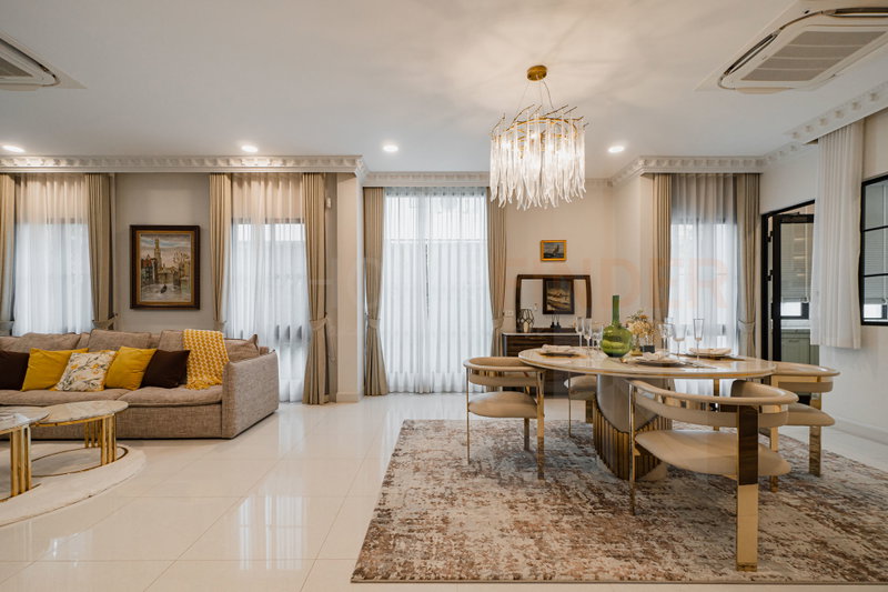 ขายบ้านเดี่ยว : Nantawan Rama 9 - New Krungthep Kreetha 4 bedrooms, for sale