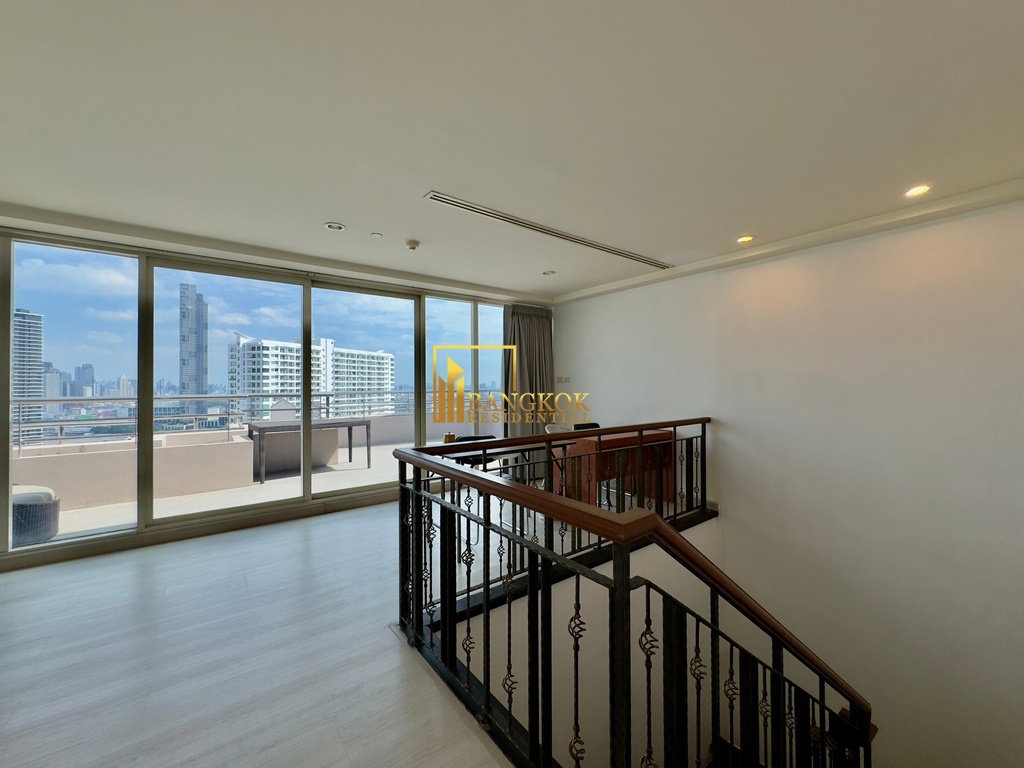 รูป Watermark Chaophraya | Impressive 3 Bedroom Triplex Penthouse Property - BR16643CD - รูปที่ 25/40
