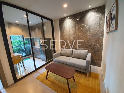 Studio With Partition  Nice Room  Fully Furnished Good Location Close To MRT Rama 9 350 m. @ Life Asoke - Rama 9 