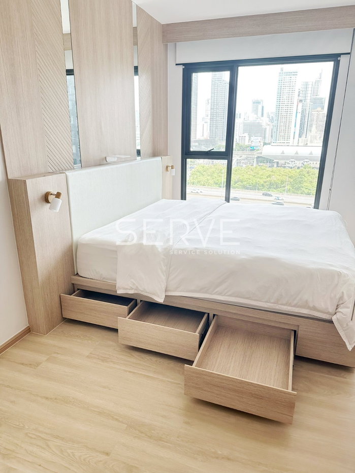 รูป 🔥2นอน ห้องกว้าง ไซส์ใหญ่ ตกแต่งหรู วิวดี เฟอร์จัดเต็ม พร้อมอยู่ คอนโดทำเลดีๆ ใกล้ MRT พระราม 9 ,เซ็นทรัลพระราม 9 @ Life Asoke - Rama 9  - รูปที่ 12/13