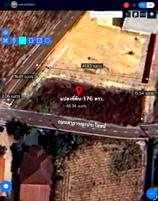 Land for sale Pornprapanimit Road : Land in Pattaya Prime Area, 175 sq.w Located near Mabprachan Lake and AE&AEK Restaurant 