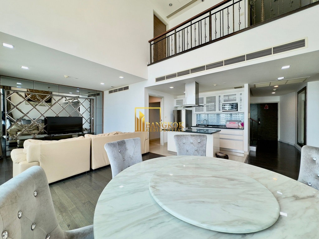 รูป Watermark Chaophraya | Impressive 3 Bedroom Triplex Penthouse Property - BR16643CD - รูปที่ 6/40