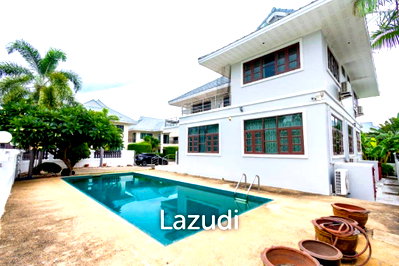 Houses for sale Hua Hin Bus Station : GRAND HILL : 4 bed 2 storey Pool Villa