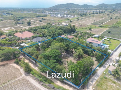 LAND FOR SALE 4 RAI IN HIN LEK FAI WITH SINGLE HOUSE