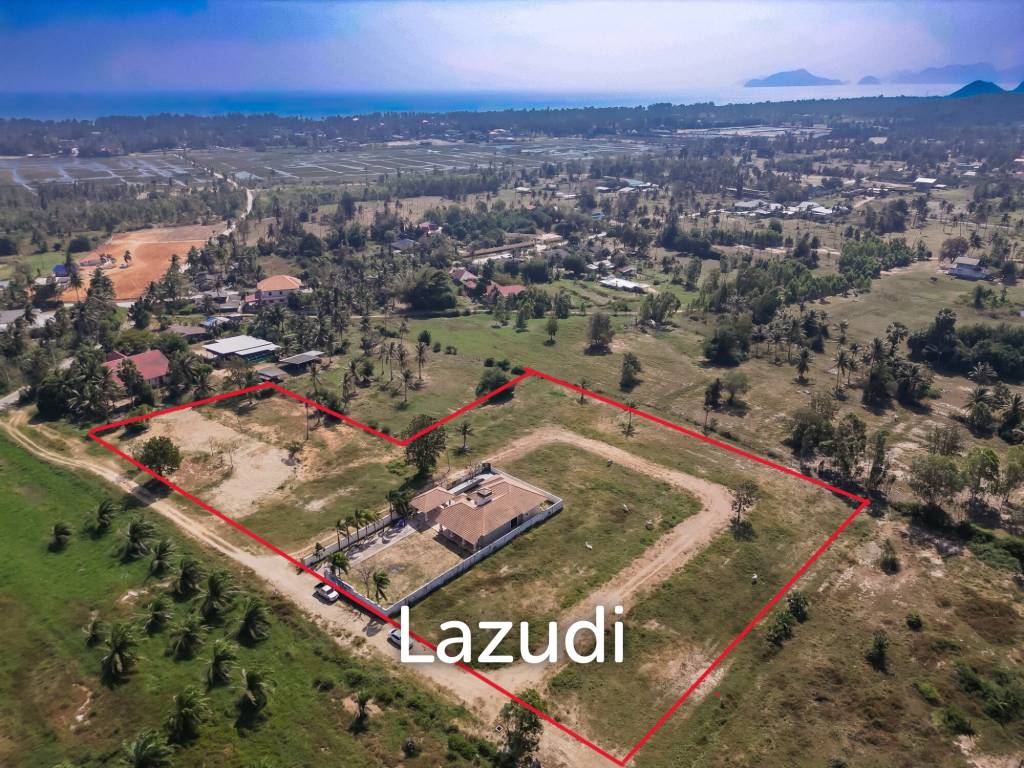 รูป Mountain Views Land with Pool villa construction 90 % completed in Pran Bu Ri - รูปที่ 3/8