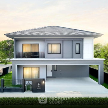 บ้านเดี่ยว 4 ห้องนอน สำหรับขาย ในบริทาเนีย บางนา-เทพารักษ์ รับสัตว์เลี้ยง (ID 2002198)