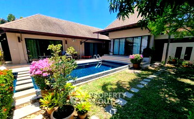 ขายบ้านเดี่ยว : วิลล่า 2 ห้องนอน Pet-Friendly โครงการ Villa Suksan Rawai ใกล้ฉลอง-ราไวย์ ภูเก็ต (ID 1445180)