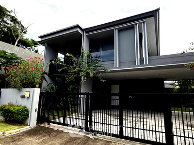 บ้านเดี่ยวให้เช่า : บ้านเช่า 4 ห้องนอน โครงการ เซทธสิริ-กรุงเทพกรีฑา 2 ใกล้หัวหมาก (ID 2455026)